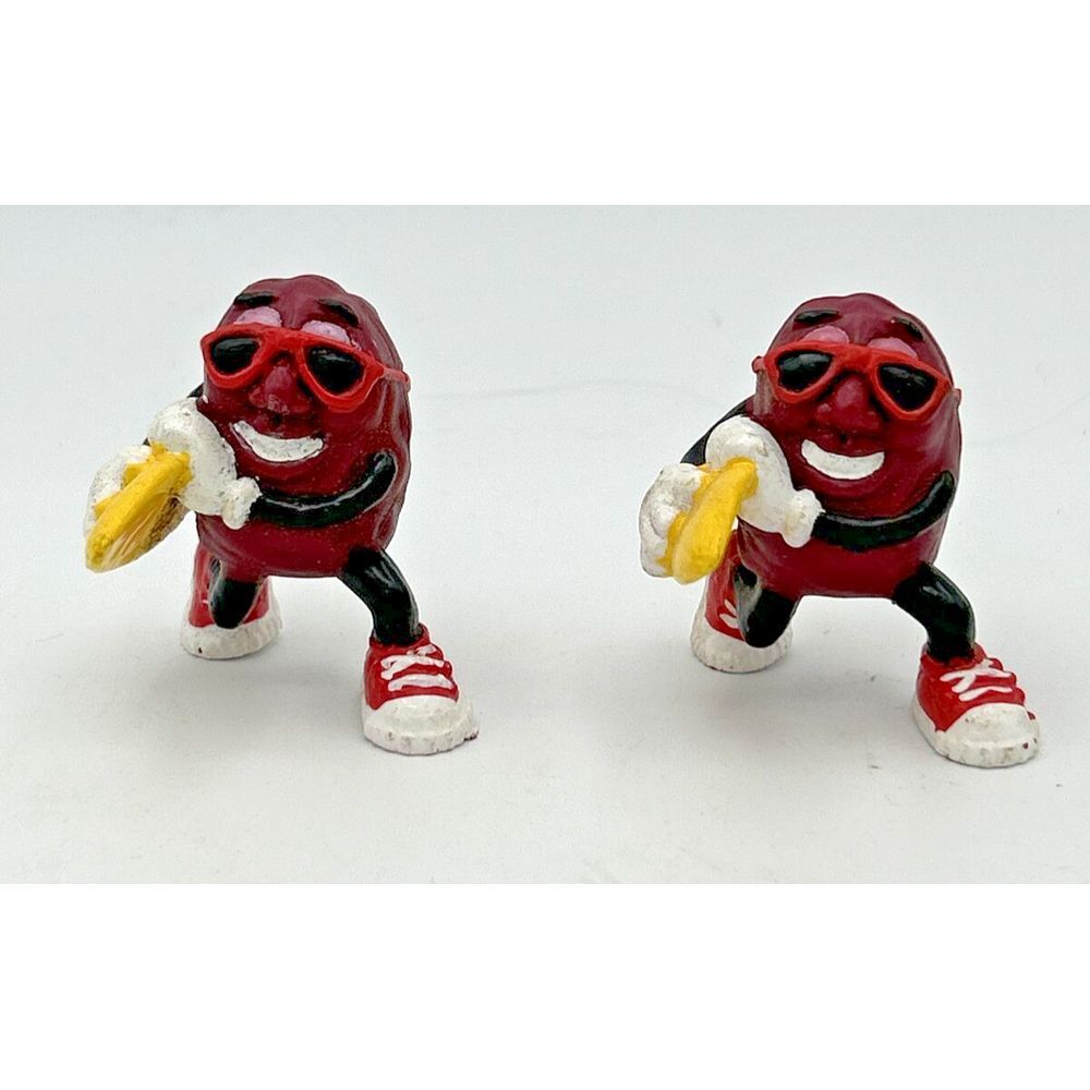Vintage 1988 California Raisins Figures (Lot of 4) Action Figures